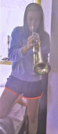 Mack on trumpet 2
